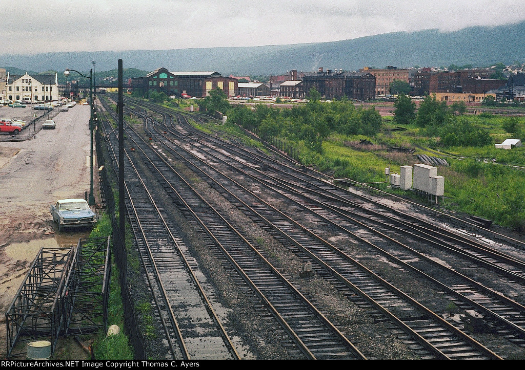 PC, View from Altoona's 17th Street Bridge, 1972